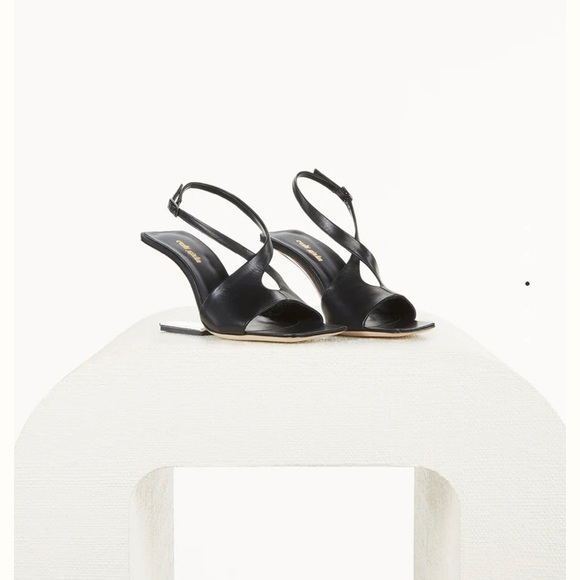 Cult Gaia Mila Rene Heel Black Size 37 Out of Stock Item - Picture 2 of 5